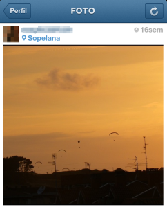 Example of a photo in Instagram with the Valencia filter.